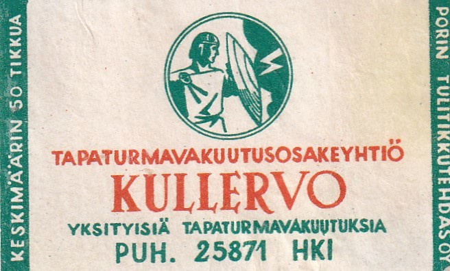 Helsinki, Kullervo, Tapaturmavakuutusyhtiö    5/13