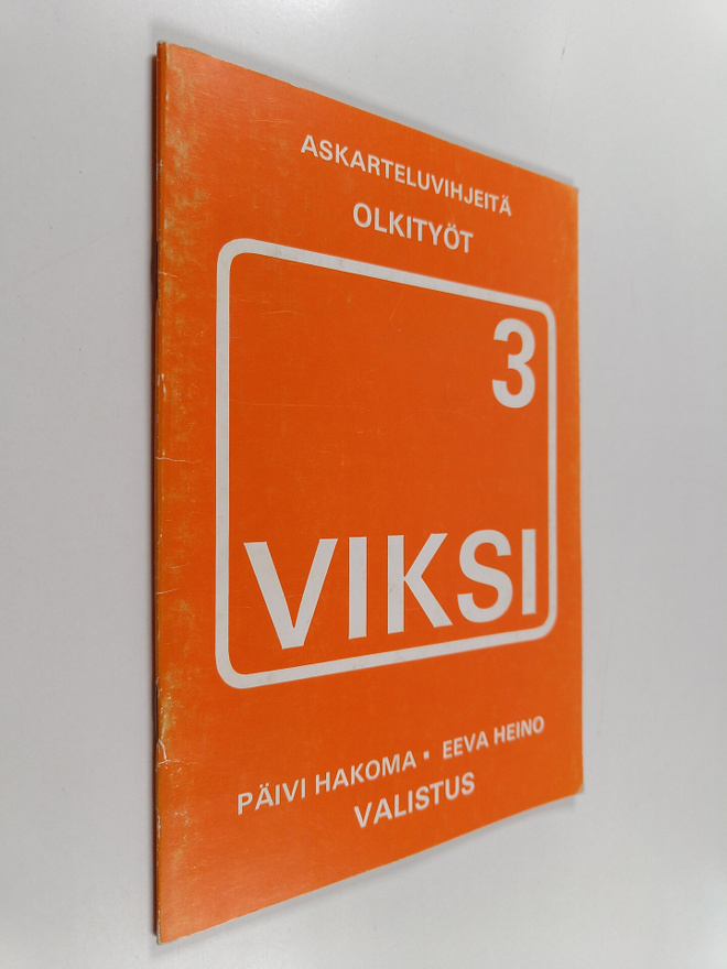 Viksi : askarteluvihjeitä 3 : Olkityöt