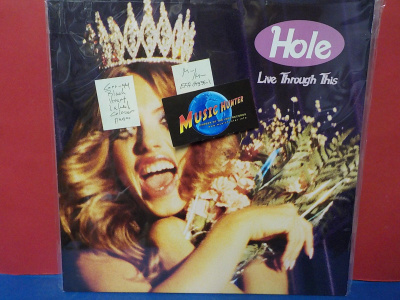 HOLE - LIVE THROUGH THISGER -94 M-/M- LP