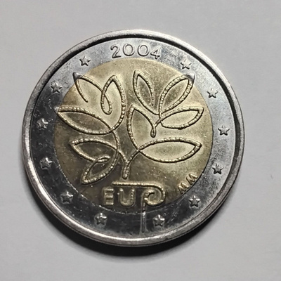 Suomi 2 euro 2004 circ "risuraha"