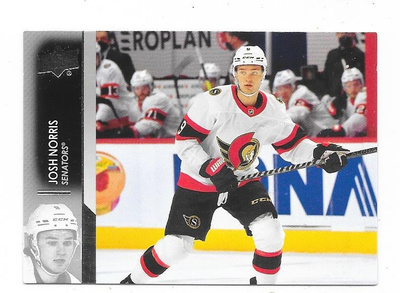 2022-23 Upper Deck  #129 Josh Norris , Ottawa Senators