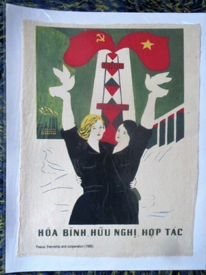 Vietnamilainen propagandajuliste