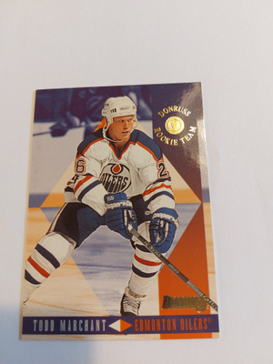 1995-96 Donruss Rookie Team #8 Todd Marchant