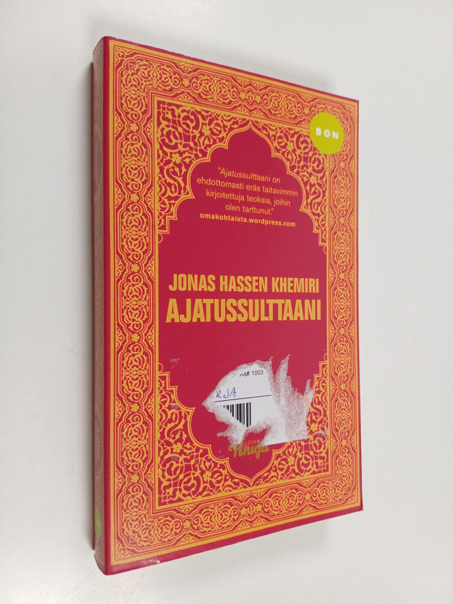 Jonas Hassen Khemiri : Ajatussulttaani