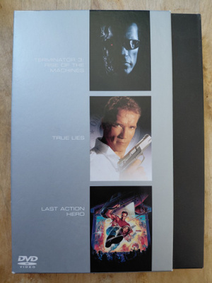 Terminator 3 + True Lies + Last Action Hero (3 dvd)
