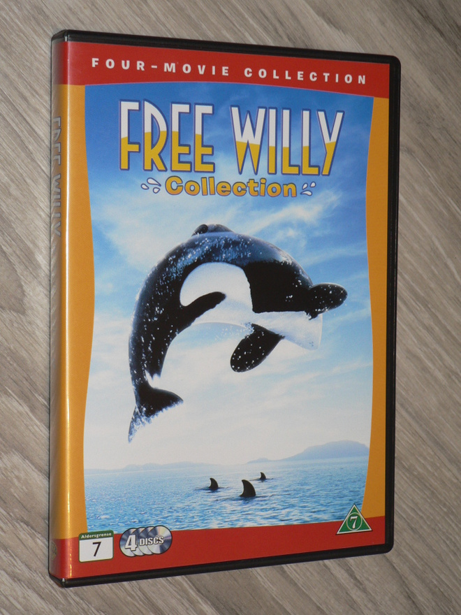 FREE WILLY Collection - 4 X DVD