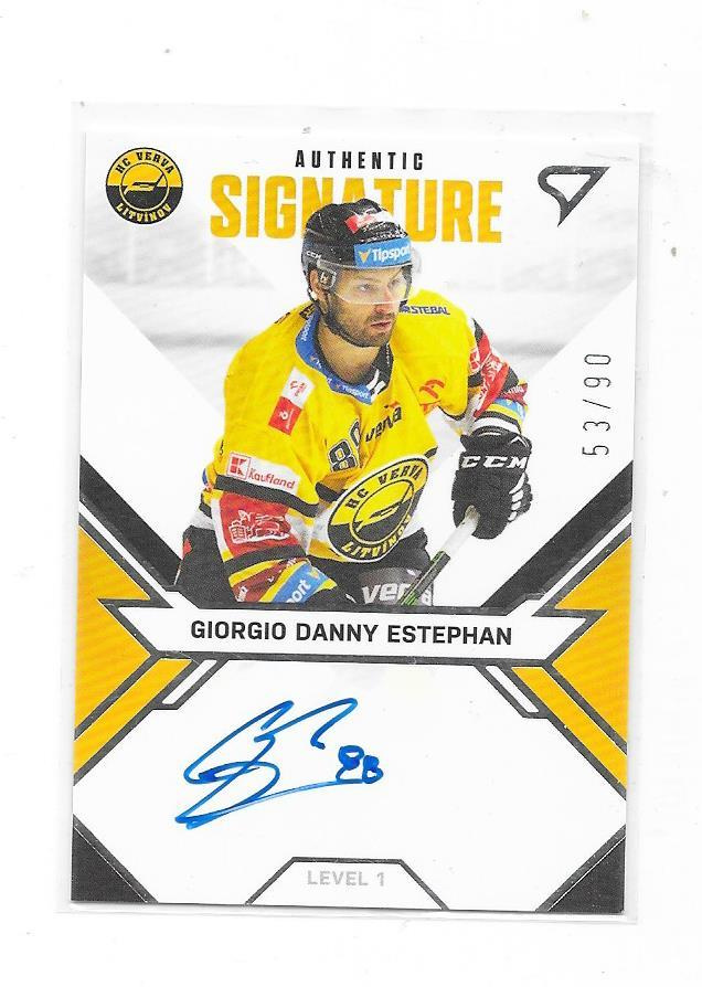 2021 Tipsport Signatures # Giorgio Estephan Litvinov Ässät