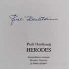 Pauli Huuhtanen : Herodes : historiallinen romaani Herode... - pikkukuva 3