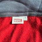MARVEL punainen/harmaa Spider-Man vetoketjuhuppari, koko S - pikkukuva 5