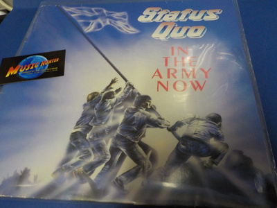 STATUS QUO - IN THE ARMY NOW LP VIIDELLÄ NIMMARILLA (W)