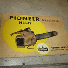 PIONEER NU - 17 KÄYTTÖOHJEKIRA v 1961-64 erittäin hyväkunto - pikkukuva 1