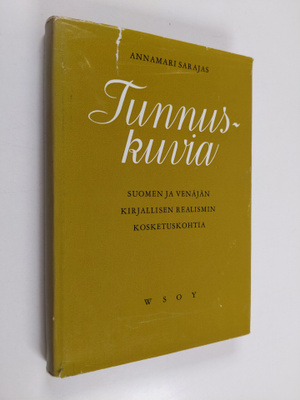 Annamari Sarajas : Tunnuskuvia : Suomen ja Venäjän kirjal...