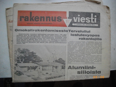 Rakennusviesti Nro 2/1961