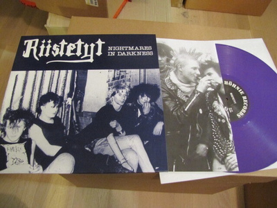 Riistetyt Nightmares in darkness lp uusi violetti vin 2018