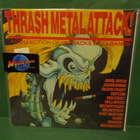V/A - THRASH METAL ATTACKS EX+/EX+ US 1987 LP - pikkukuva 1
