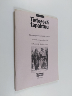 Tieteessä tapahtuu 4/1998