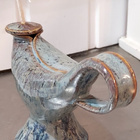 KERAAMINEN ALADDIN ÖLJYLAMPPU - pikkukuva 2