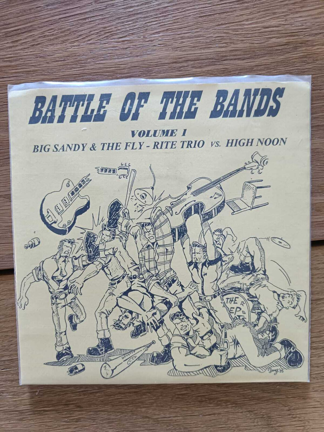 AUCTION - THE BATTLE OF THE BANDS VOLUME 1 EP