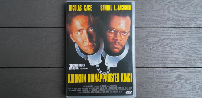 DVD: Kaikkien Kidnappausten Kingi (Nicolas Cage, S.Jackson)