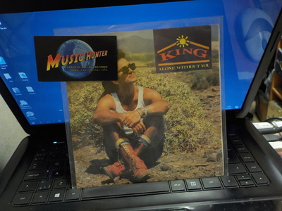 KING - ALONE WITHOUT YOU 7" EX+/EX