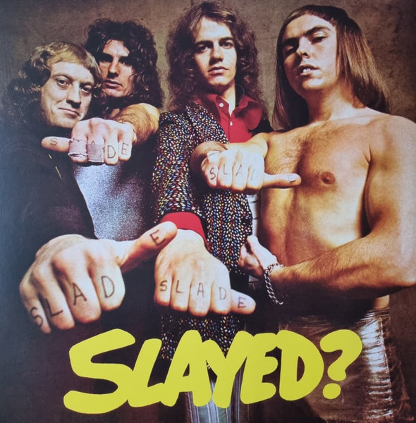 Slade – Slayed , Yellow and Black splatter VINYL