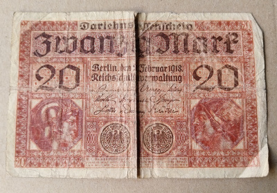 Saksa 20 mark