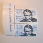 MAUNO KOIVISTO POSTITUORE POSTIMERKKIPARI 1983 - pikkukuva 1