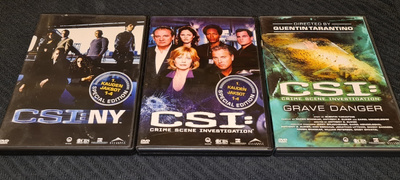 DVD - CSI LEVYJÄ 3KPL