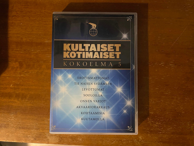 Kultaiset kotimaiset kokoelma 5 DVD