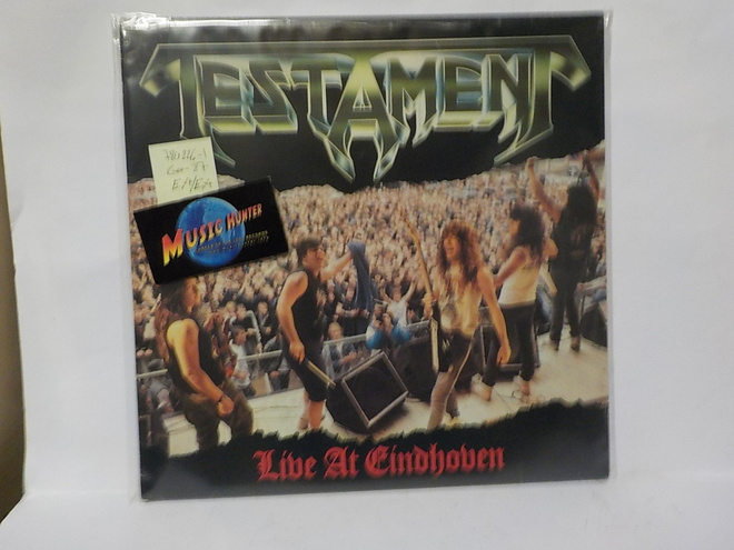 TESTAMENT - LIVE AT EINDHOVEN EX+/EX+ LP