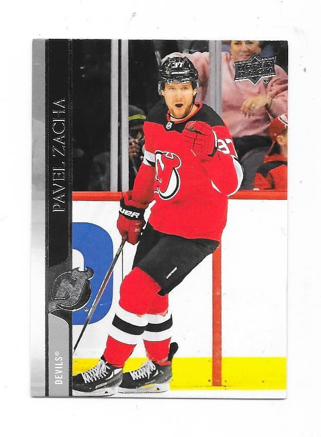 2020-21 Upper Deck #113 Pavel Zacha New Jersey Devils