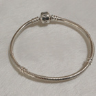 Hopea rannekoru Pandora Pandora Moments Silver Clasp - pikkukuva 1
