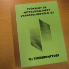 Teräskonttori Oy varastoluettelo -92 - pikkukuva 1