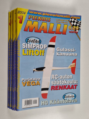 Pienoismalli vuosikerta 2004 (1-8)