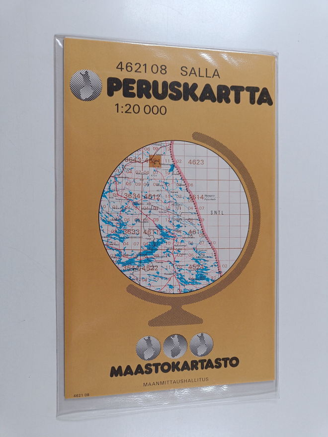 Peruskartta 1:20 000, N:o 4621 08 : Salla
