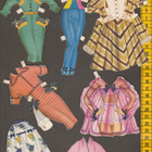 Paperinukke lady 1950-luku - pikkukuva 2