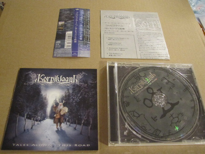 Korpiklaani tales along this road cd japani 2006 obi liite b