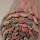 Värikäs räsymatto 72 x 132 cm pastellisävyt - pikkukuva 1