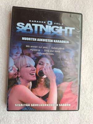 Satnight Karaoke Vol.3 DVD