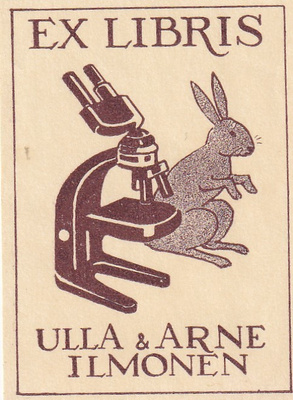 Ex Libris, Ulla ja Arne Ilmonen b678