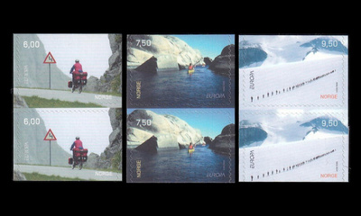 Norja 1497-99p ** Europa vapaa-aika (2004)