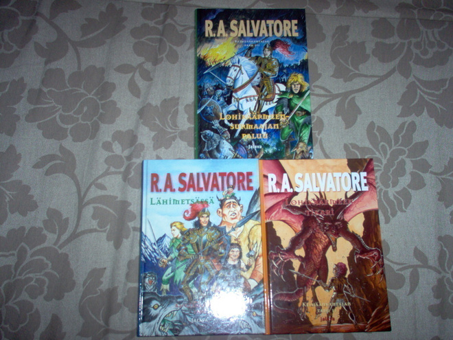 R.A.Salvatore: Keihäänkantajan taru 1-3