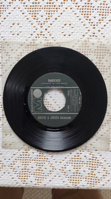 7" Grethe & Jorgen Ingmann: Dansevise / Forevigt Forbi