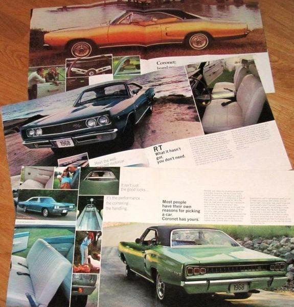 1968 Dodge Coronet  PRESTIGE esite - KUIN UUSI -  ISO