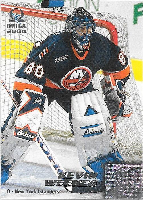 1999-00 Pacific Omega #145 Kevin Weekes NY Islanders MV