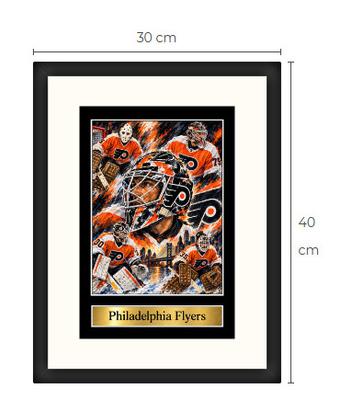 Uusi Philadelphia Flyers NHL art print Limited Edition