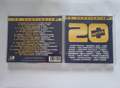20 HITTIÄ: 20 SUOSIKKIA ERIKOISPAINOS CD