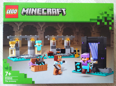 LEGO Minecraft 21252 - Asevarasto / The Armoury (avaamaton)