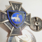 VANHA Ruuvimerkki IKL Kurssimerkki 1935 Numeroitu N 18 - pikkukuva 1