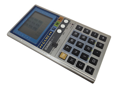 Retro pelilaskin (Casio MG-777)